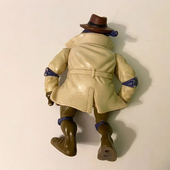 Vintage 1990 Teenage Mutant Ninja Turtle Undercover Donatello TMNT Action Figure - Picture 8 of 12